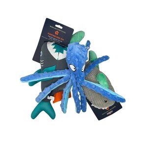 NWT Bundle of Under-the-Sea Plush Dog Toys plus One Water Toy